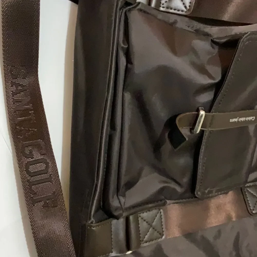 New Calvin Klein Duffel Bag Weekender Bag Brown